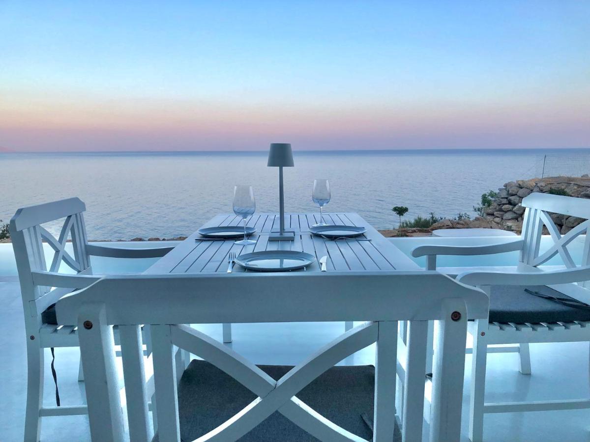 Kuro Beach House - Oceanfront Luxury & 25M Pool Achlia 外观 照片