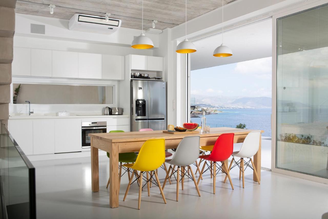 Kuro Beach House - Oceanfront Luxury & 25M Pool Achlia 外观 照片